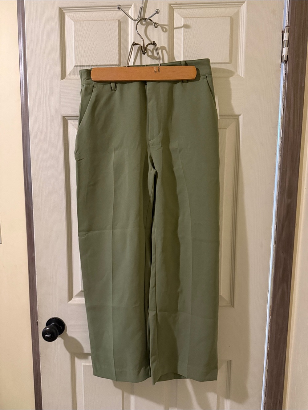 Women’s  Classic Olive Green Dress Pants